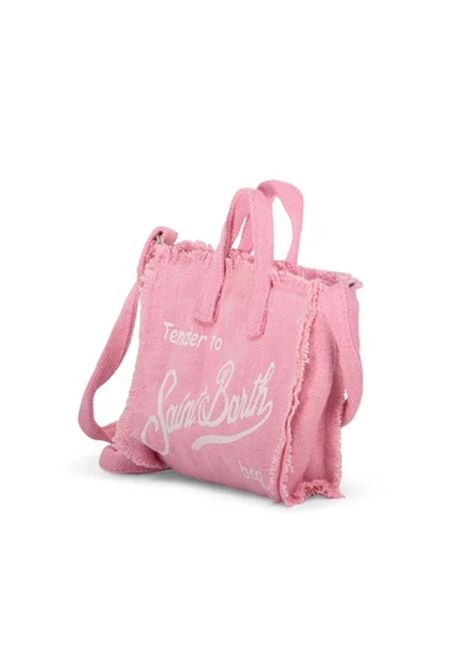 Phone bag in lino SAINT BARTH | PHONE002 PHONE BAG LINEN00142L LINEN 21 PINK